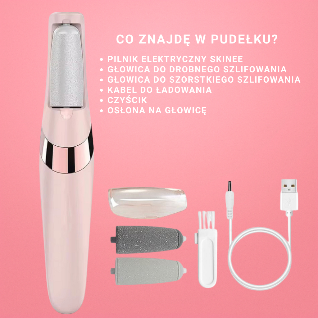 skinee elektryczny pilnik do pięt