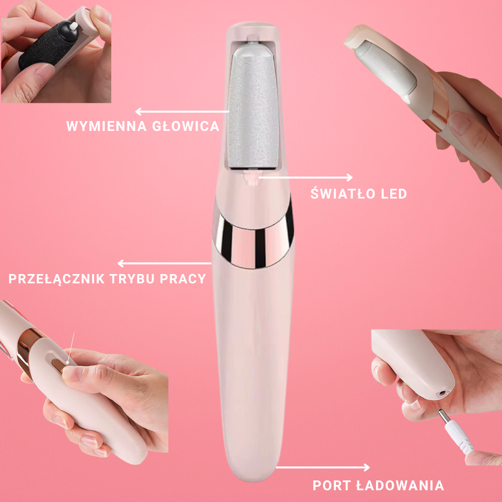 skinee elektryczny pilnik do pięt